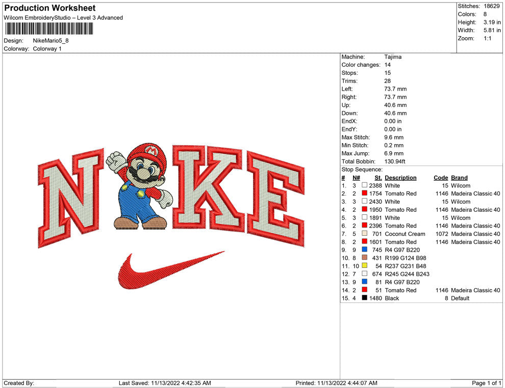 Nike Mario