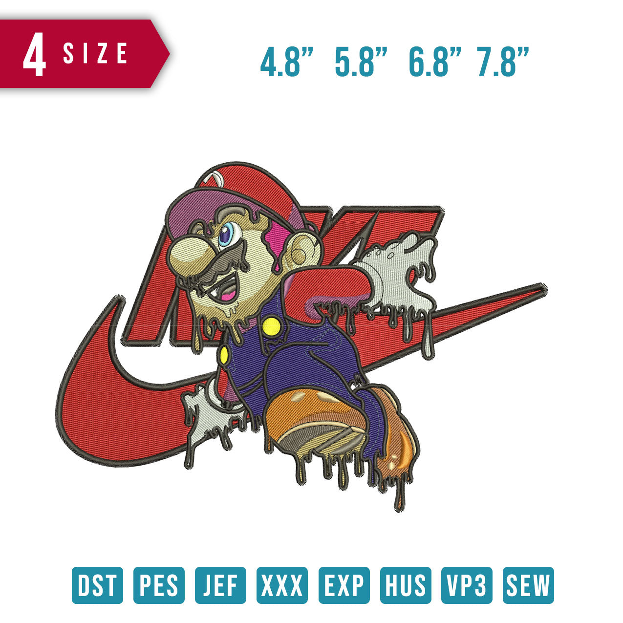 Nike Mario melting