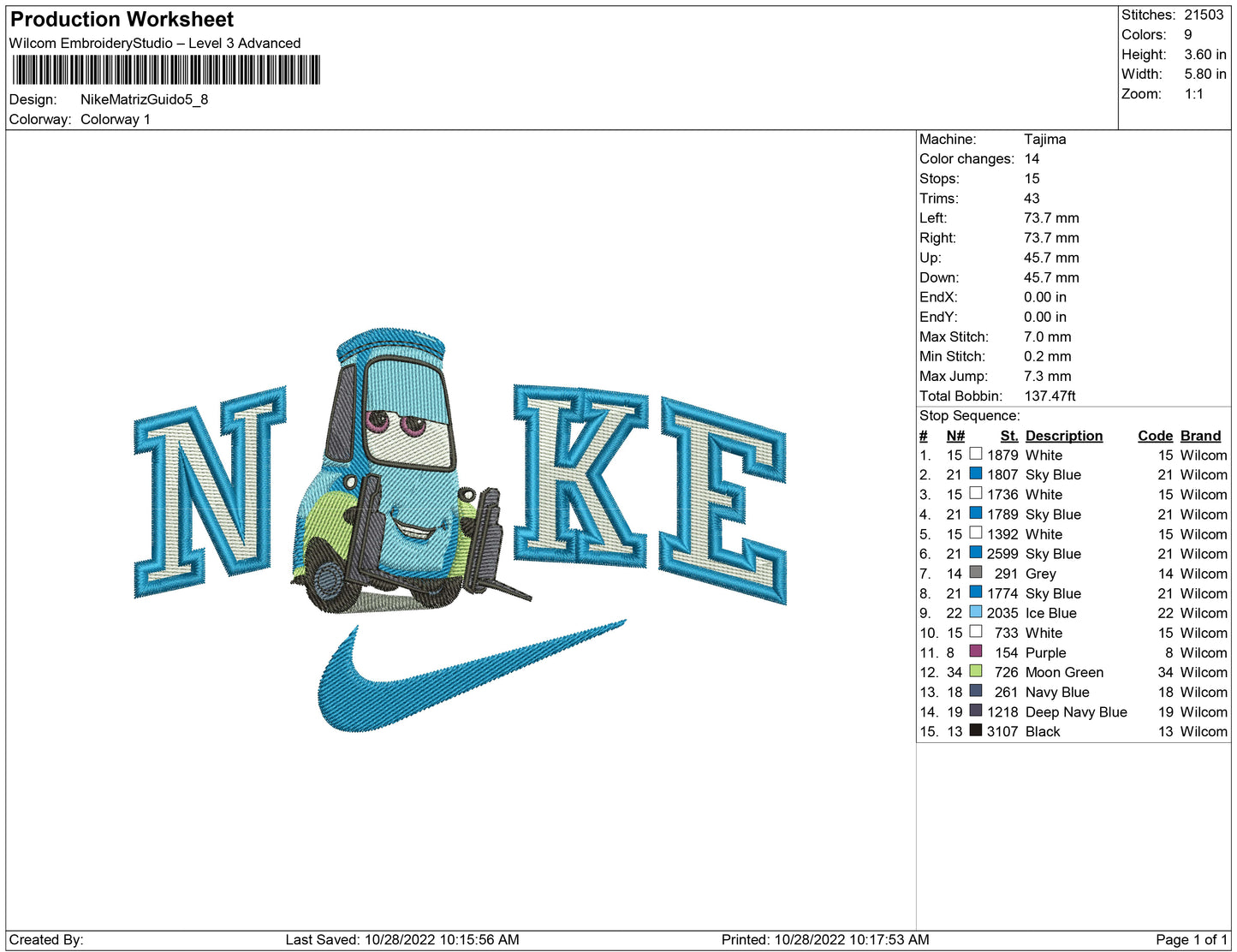 Nike Matriz Guido