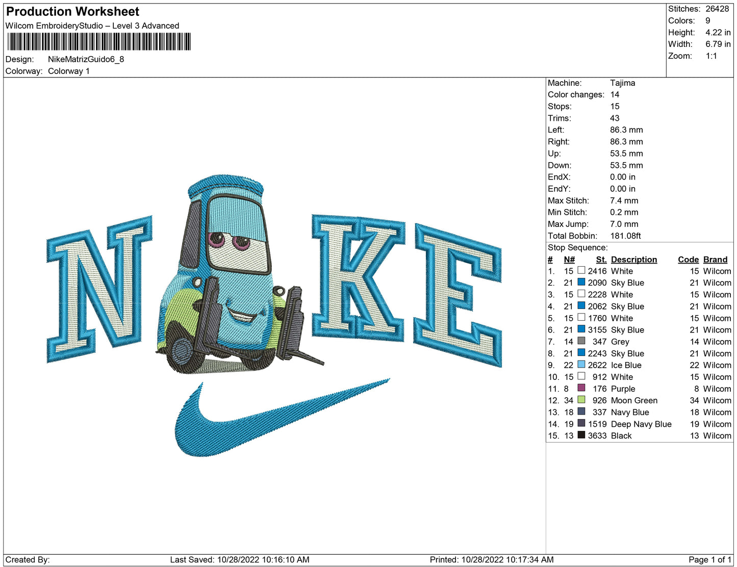 Nike Matriz Guido