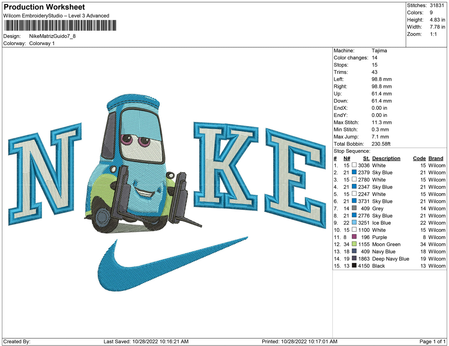 Nike Matriz Guido