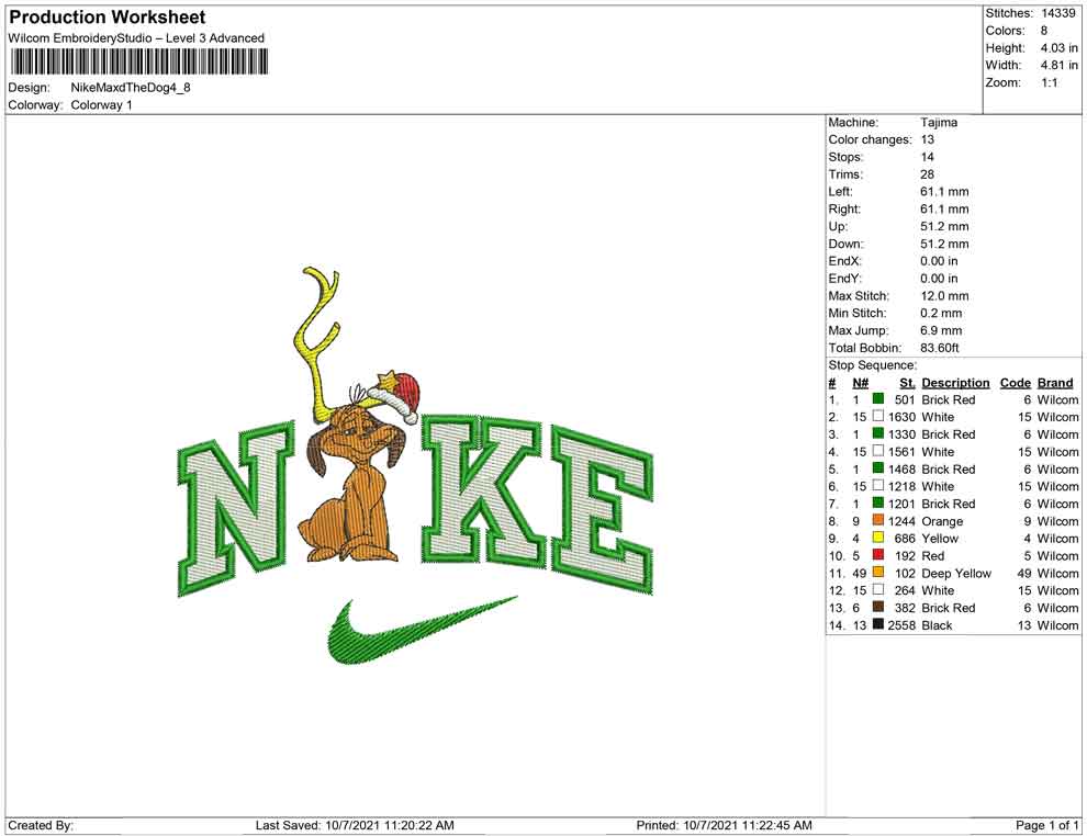 Nike Max the Dog