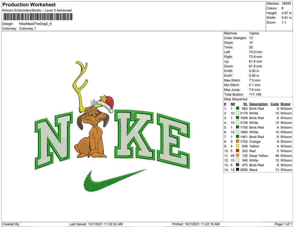 Nike Max the Dog