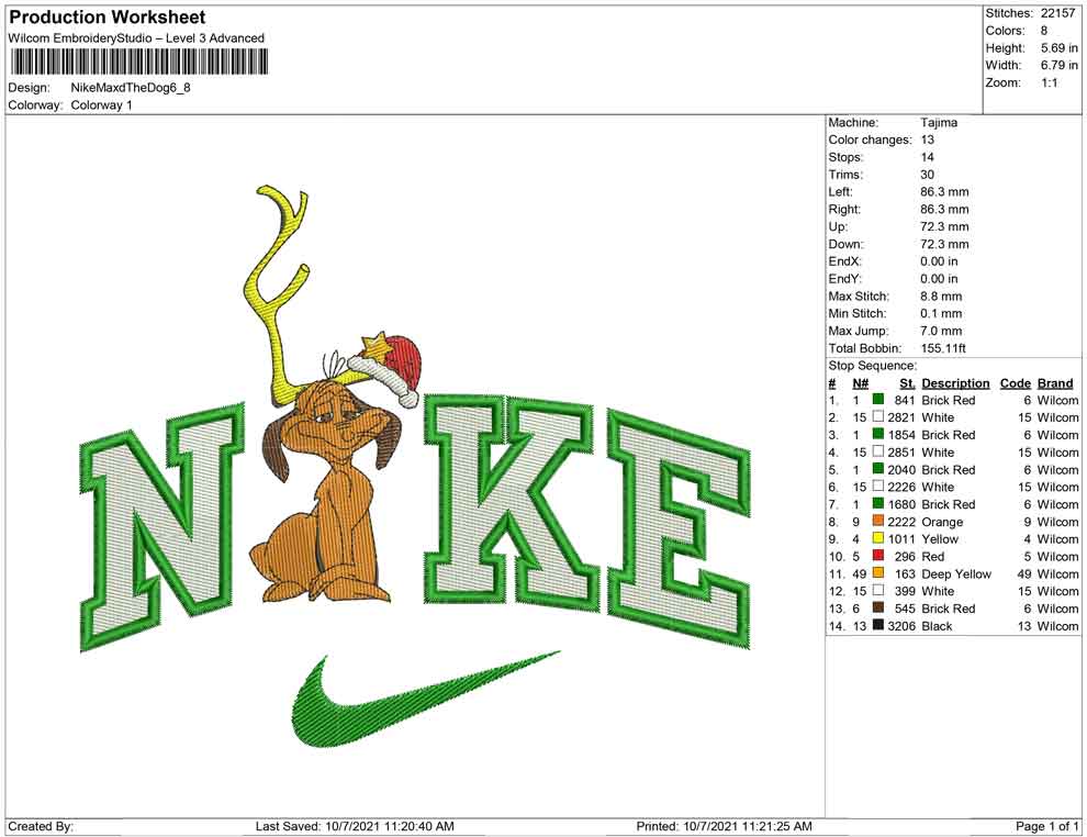Nike Max the Dog