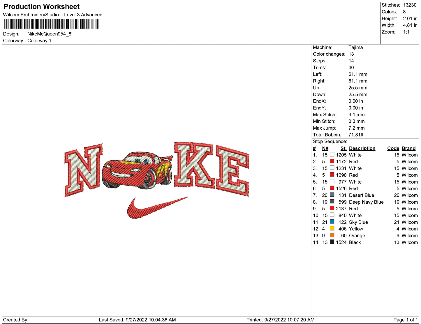 Nike McQueen 95