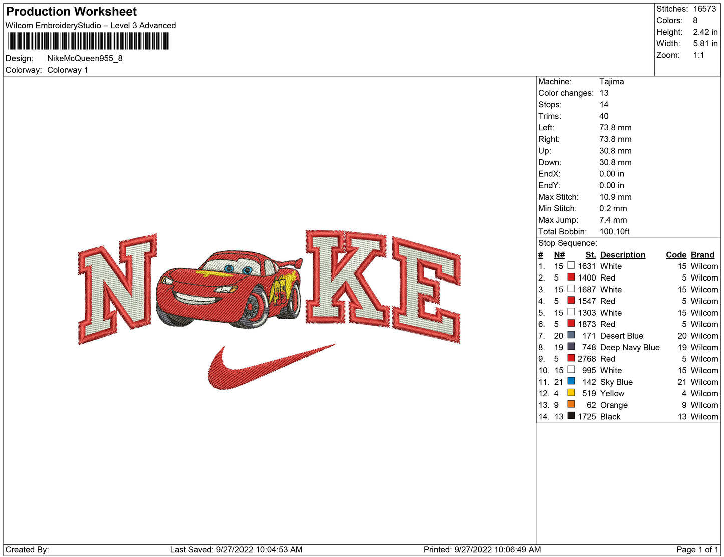 Nike McQueen 95