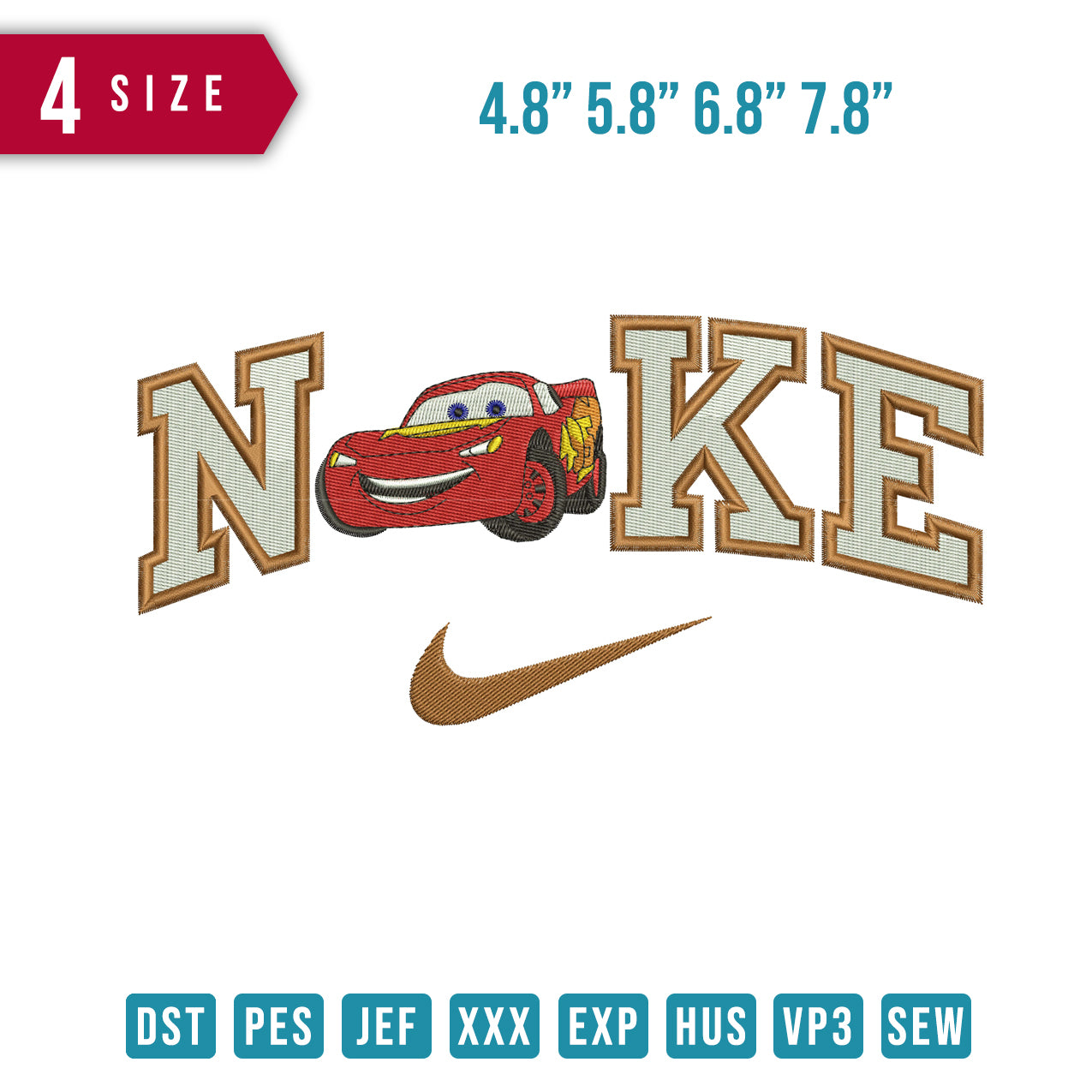 Nike Mcqueen Car