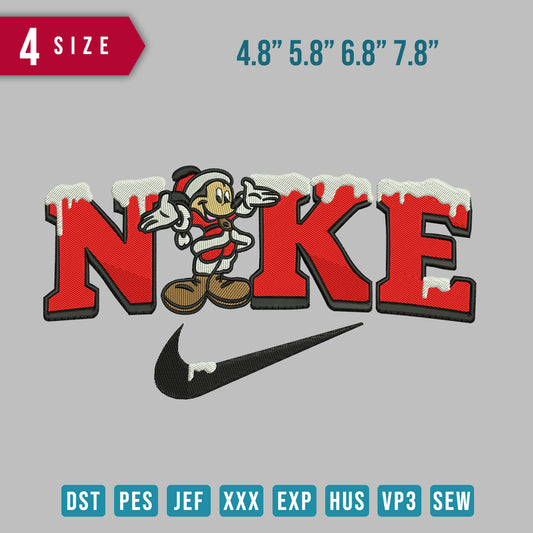 nike mickey santa claus