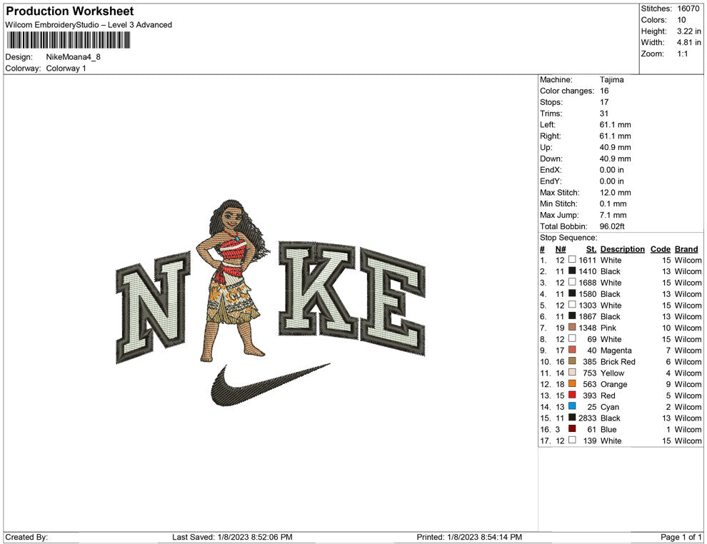 Nike Moana