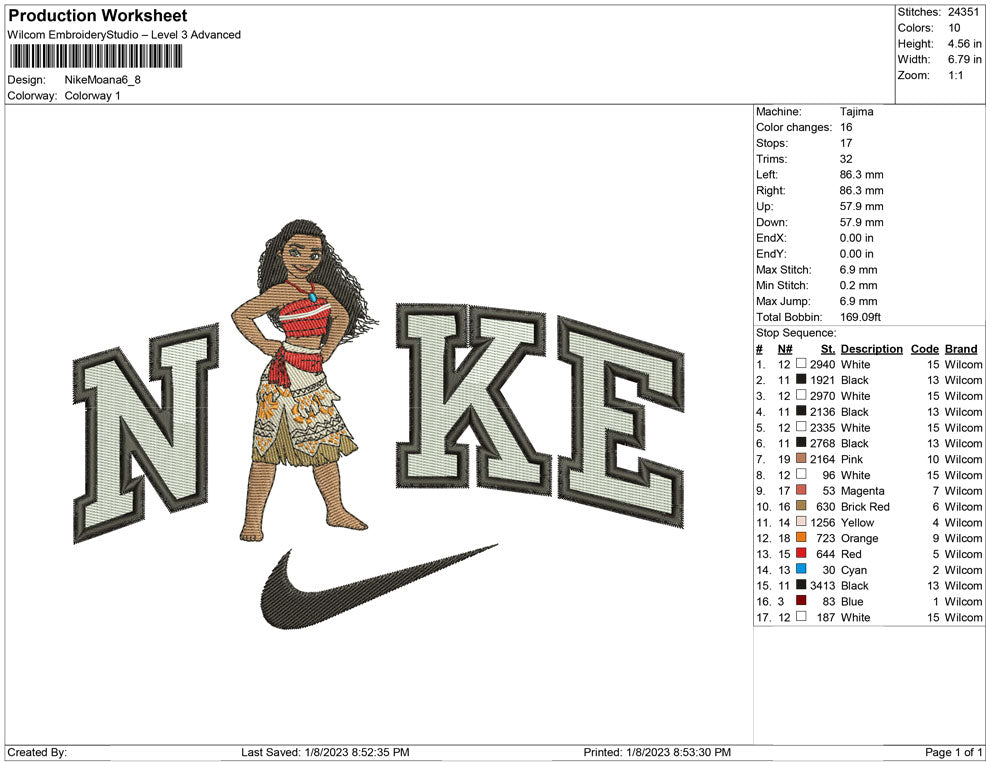 Nike Moana