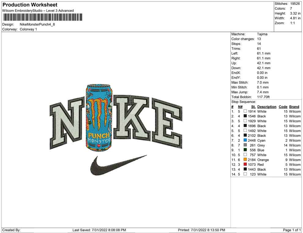Nike Monster Punch Bottle