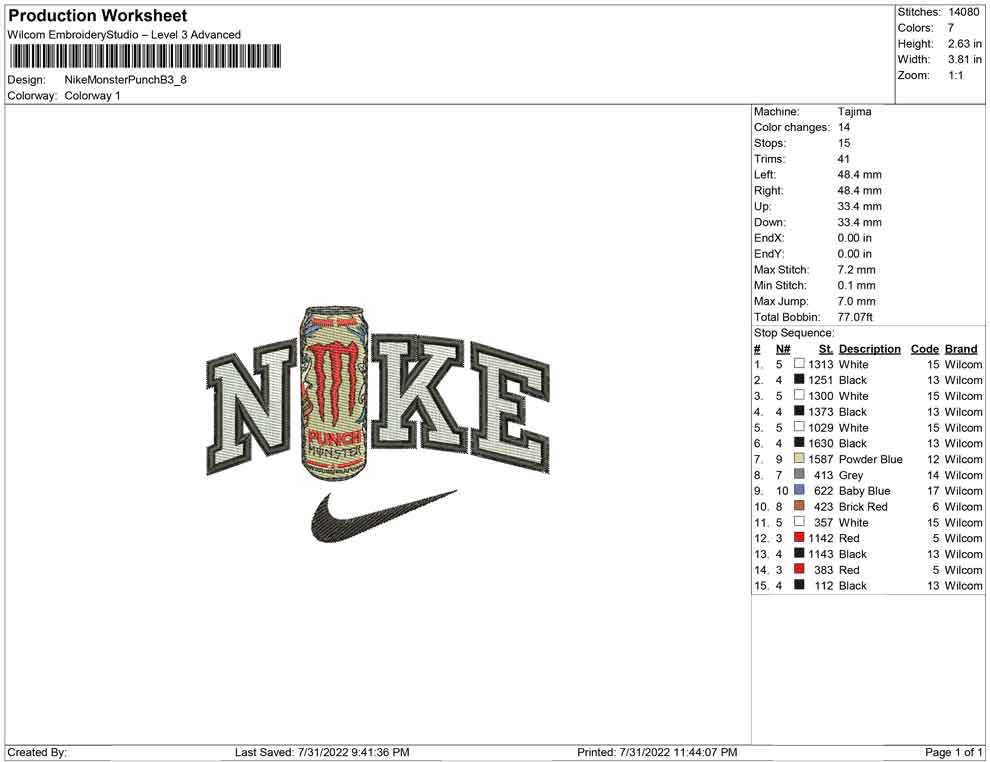 Nike Monster Punch Bottle B