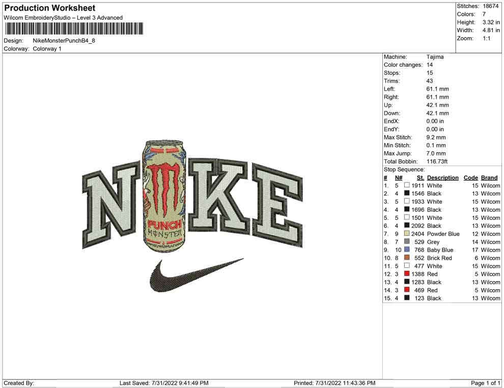 Nike Monster Punch Bottle B