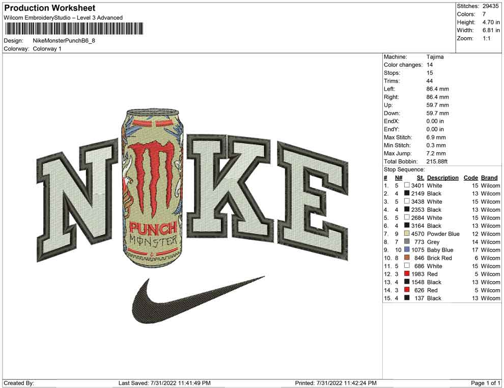 Nike Monster Punch Bottle B