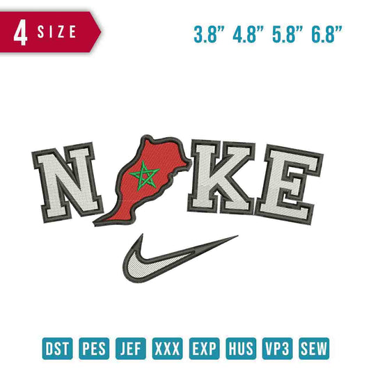Nike Morocco Map