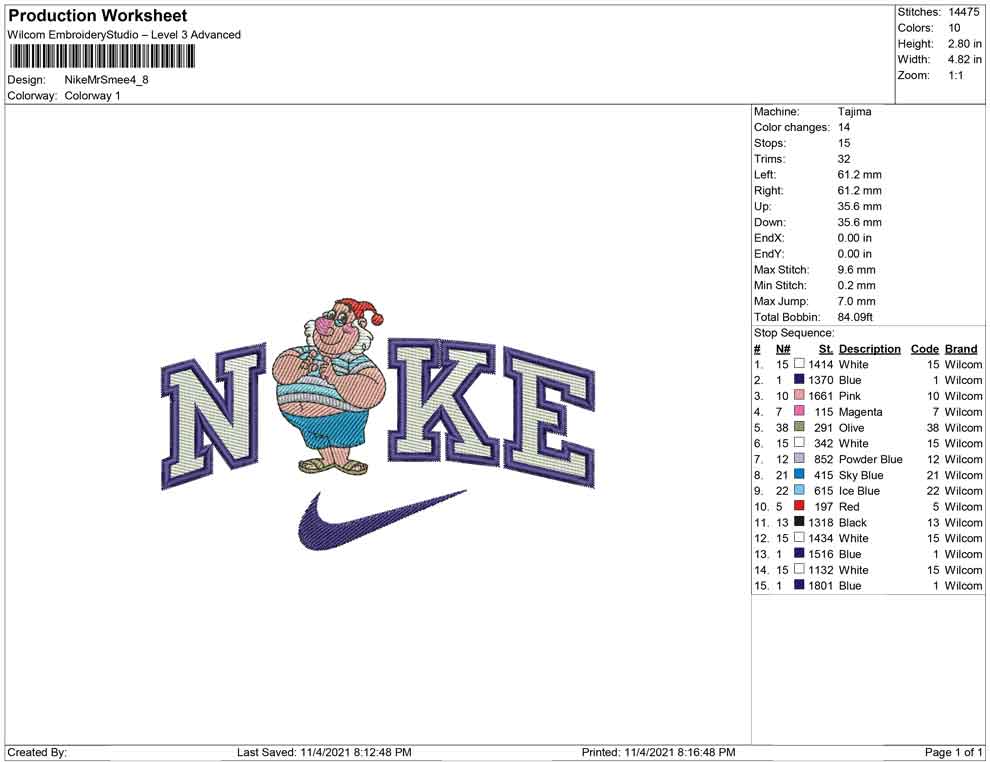 Nike Mr Smee