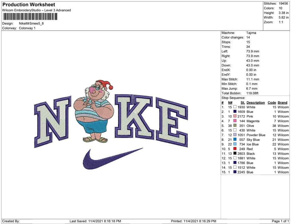 Nike Mr Smee