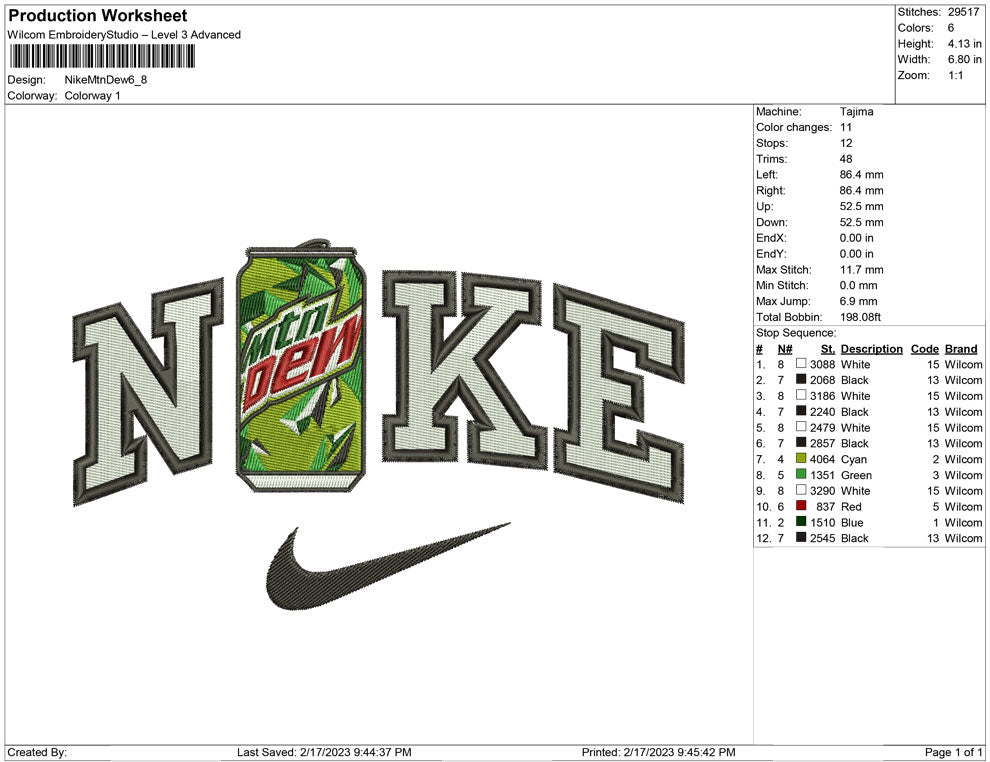 Nike MtnDew Bottle