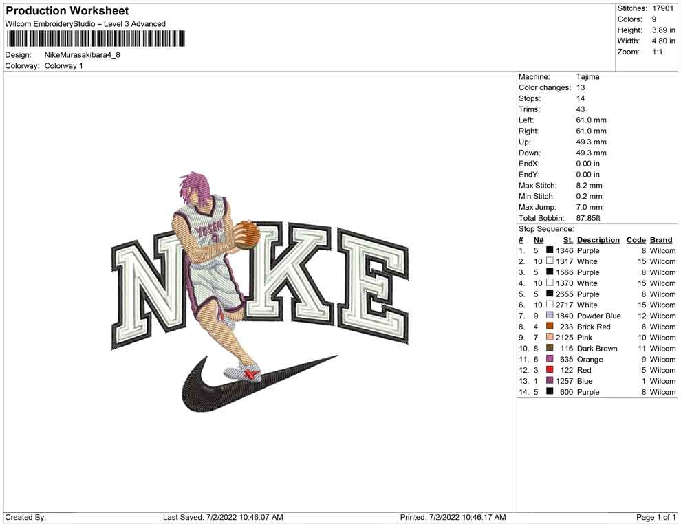Nike Murasakibara