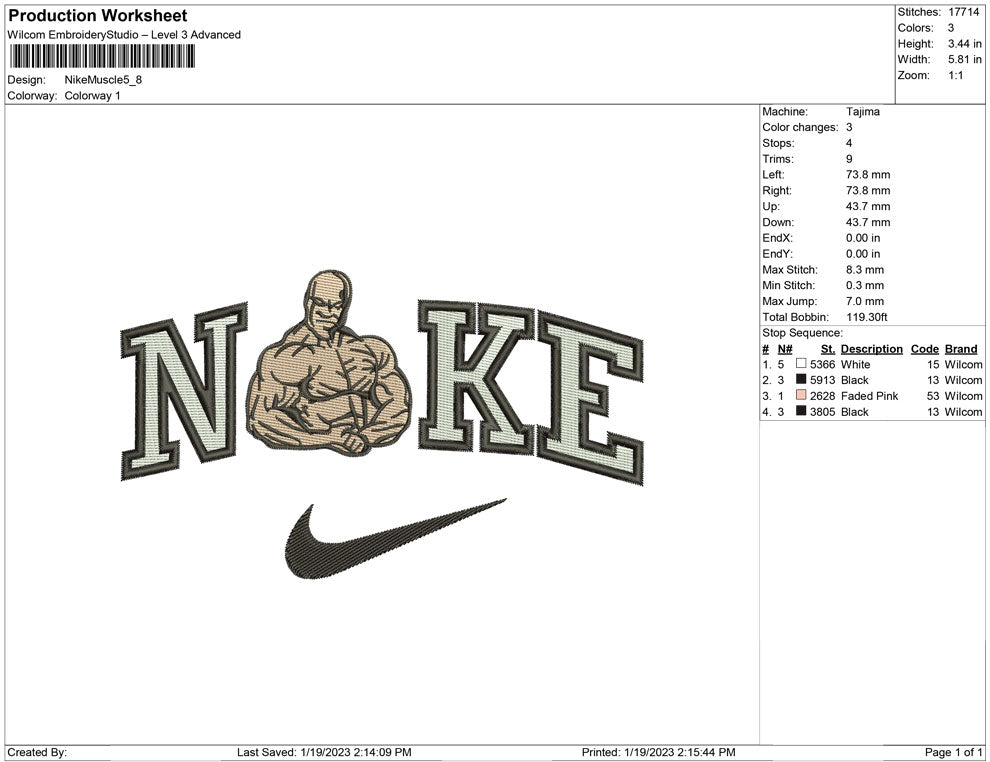Nike Muscle