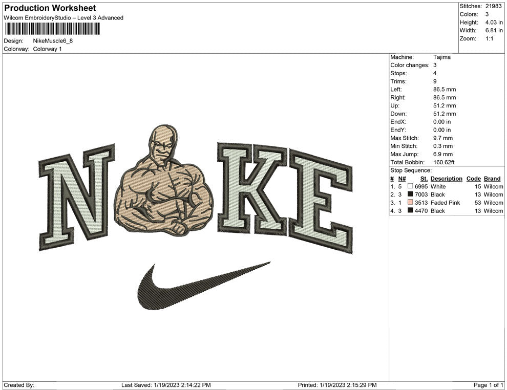 Nike Muscle