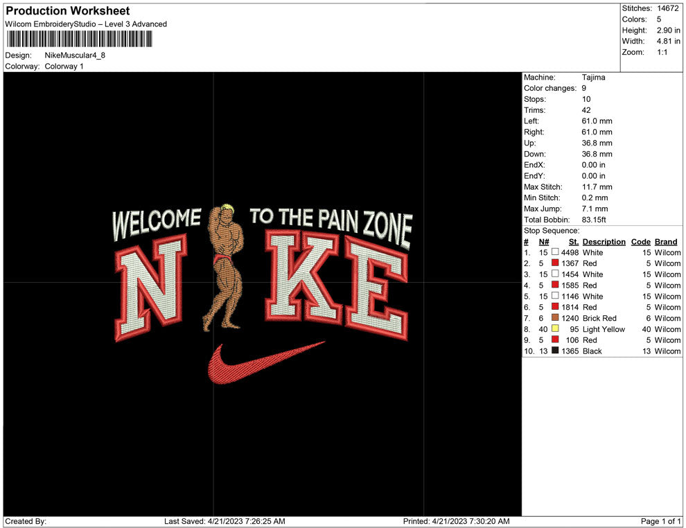 Nike Muscular