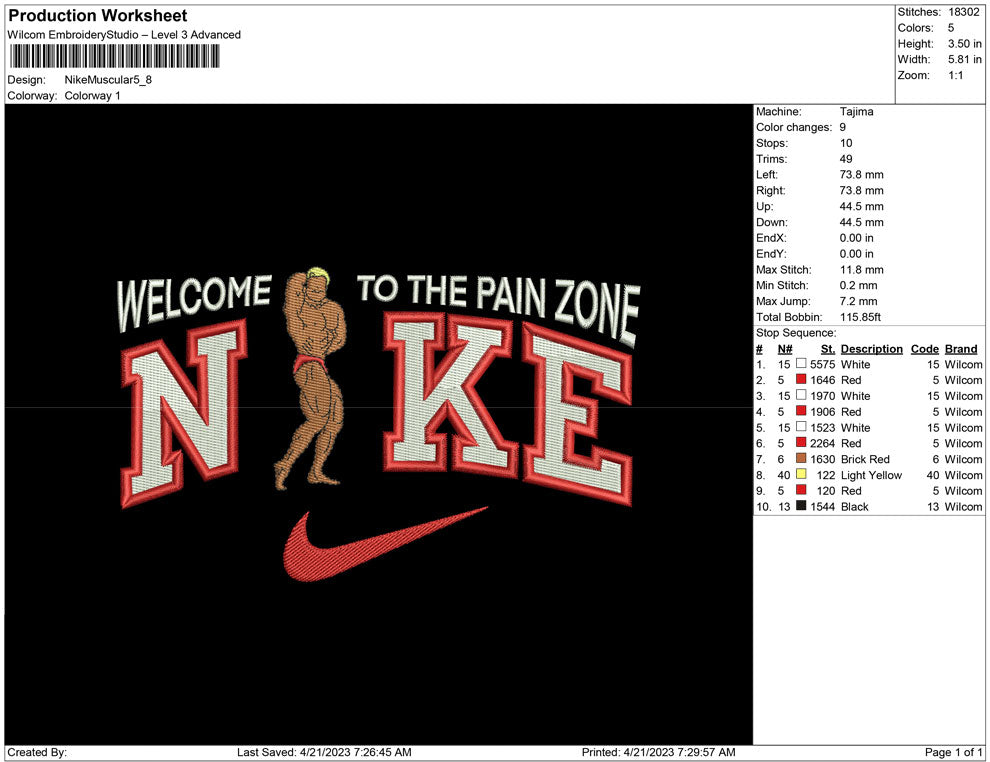 Nike Muscular