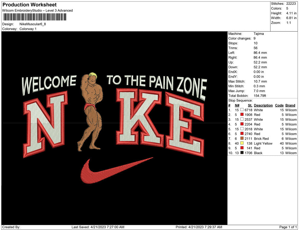 Nike Muscular