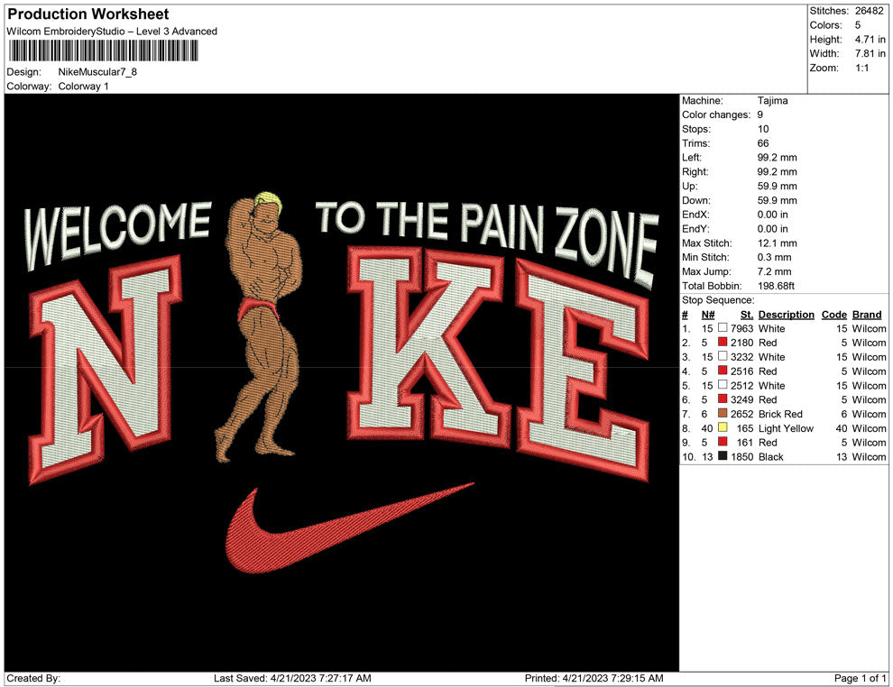 Nike Muscular