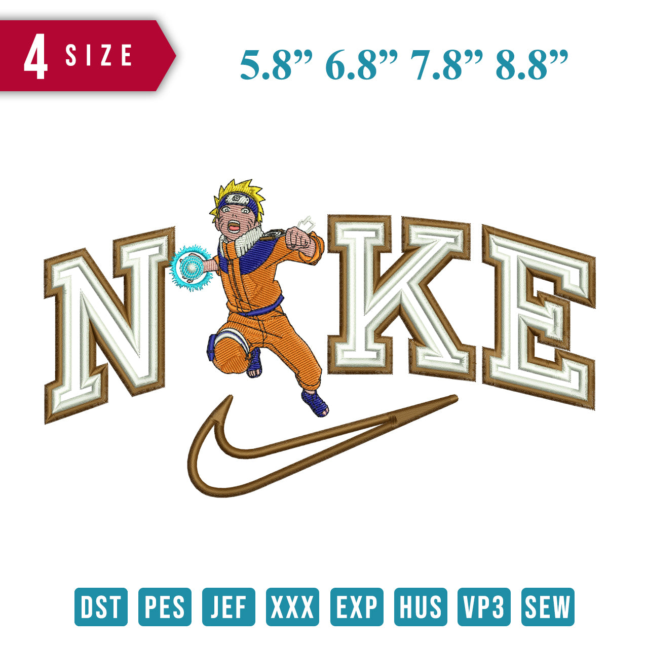 Nike Naruto Double outline
