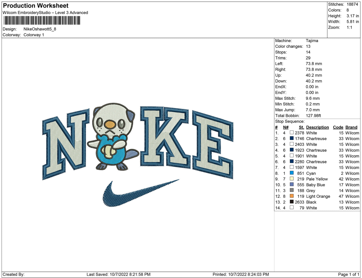 Nike Oshawott