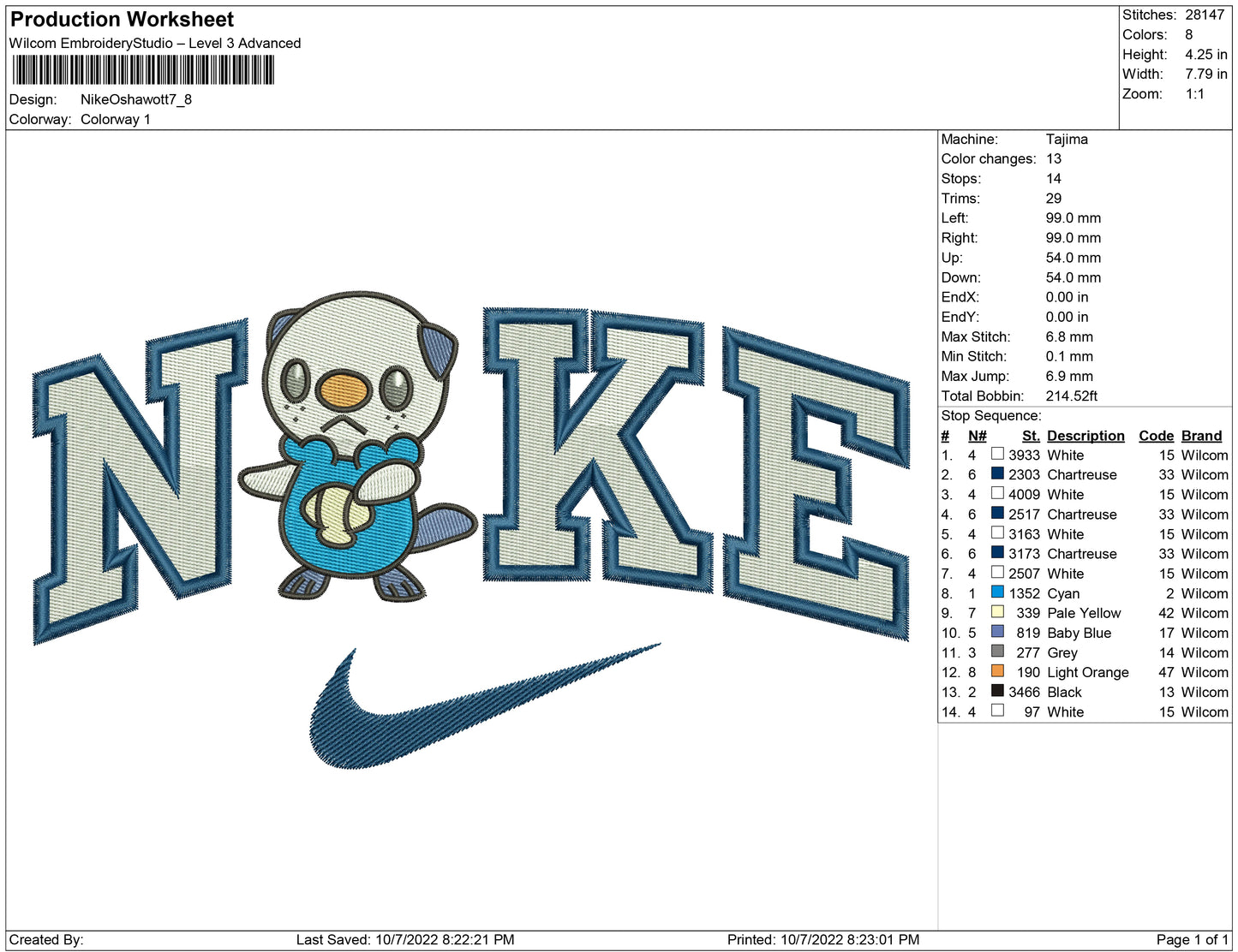 Nike Oshawott
