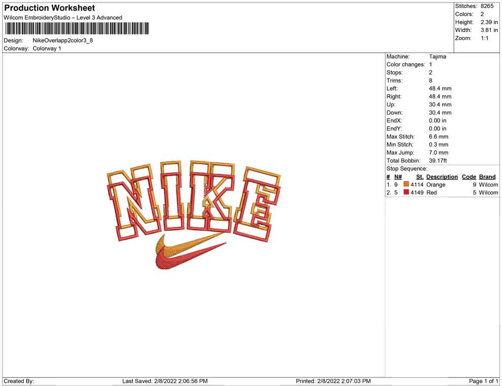 Nike Overlapp 2 color