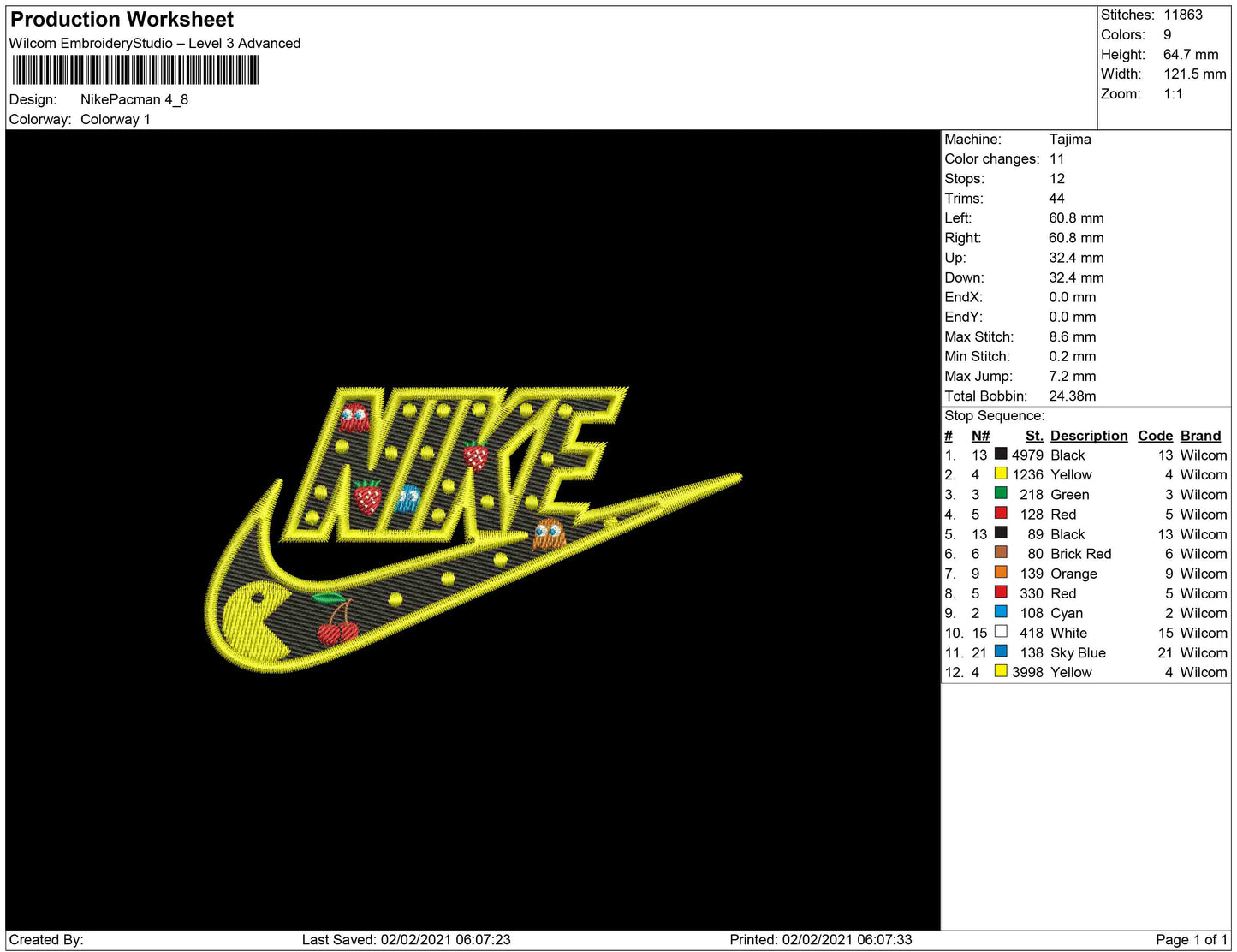 Nike Pac Man