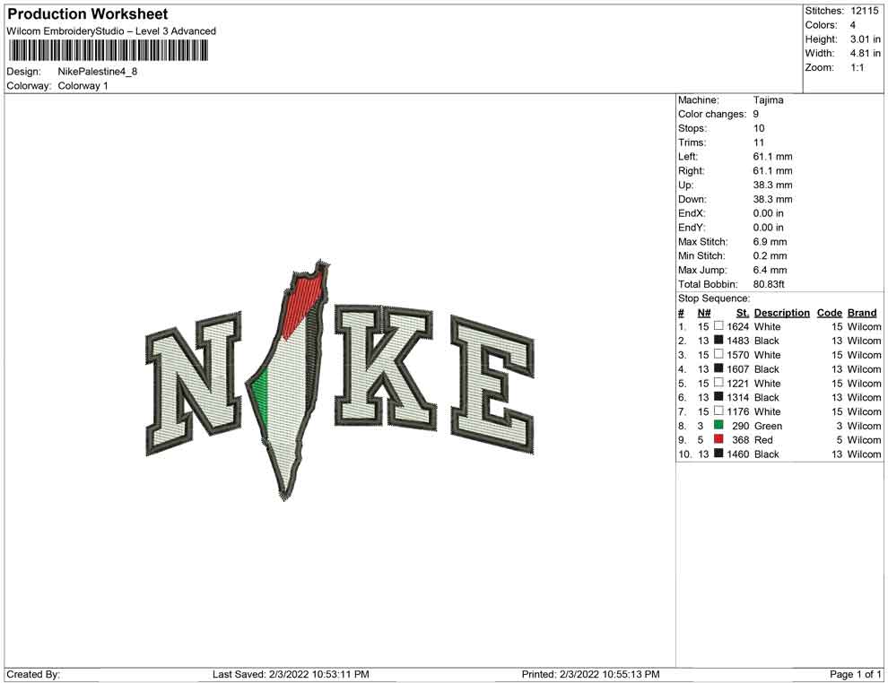 Nike Palestine