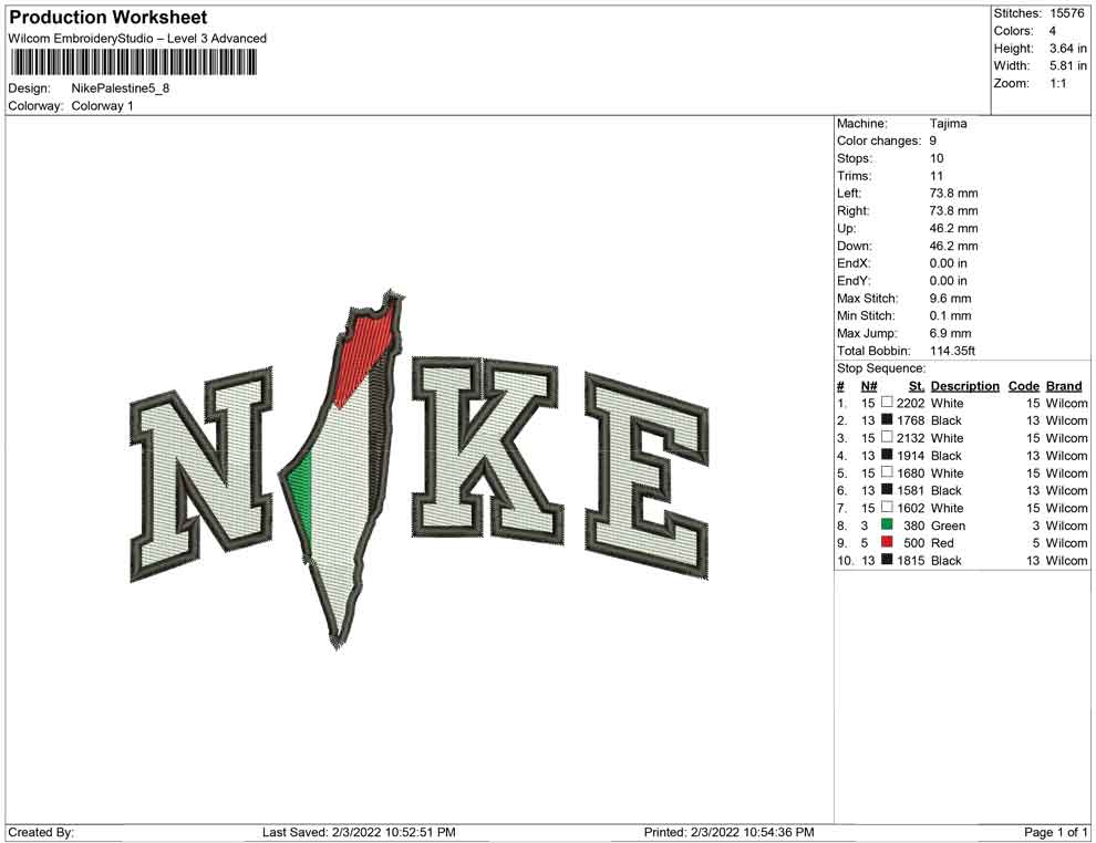 Nike Palestine