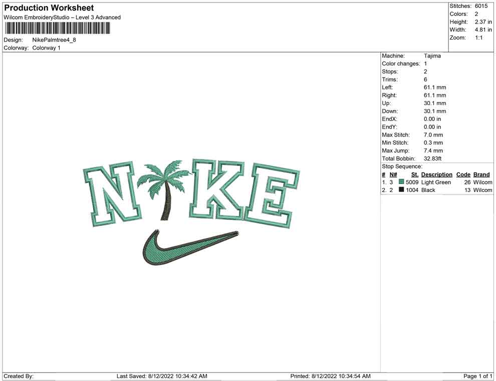 Nike Palmtree