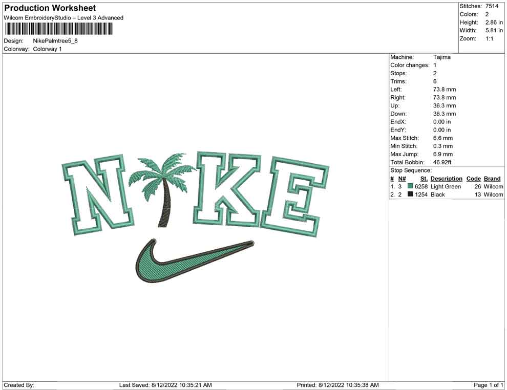 Nike Palmtree