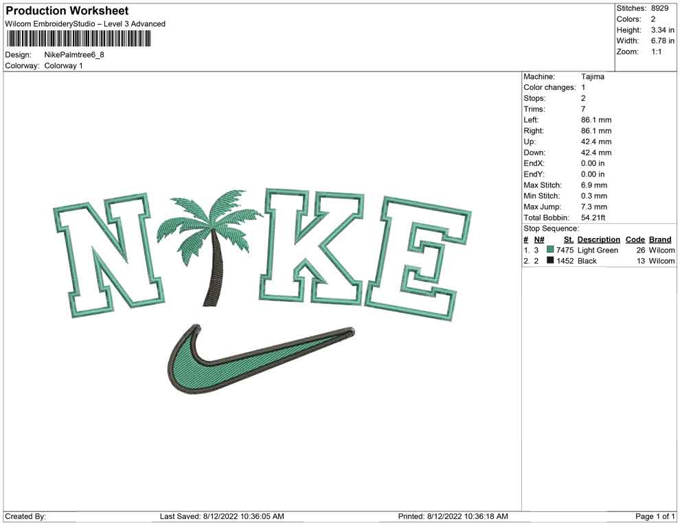Nike Palmtree