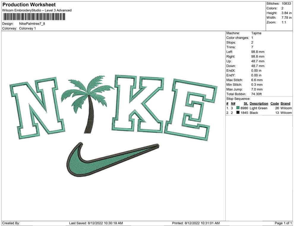 Nike Palmtree