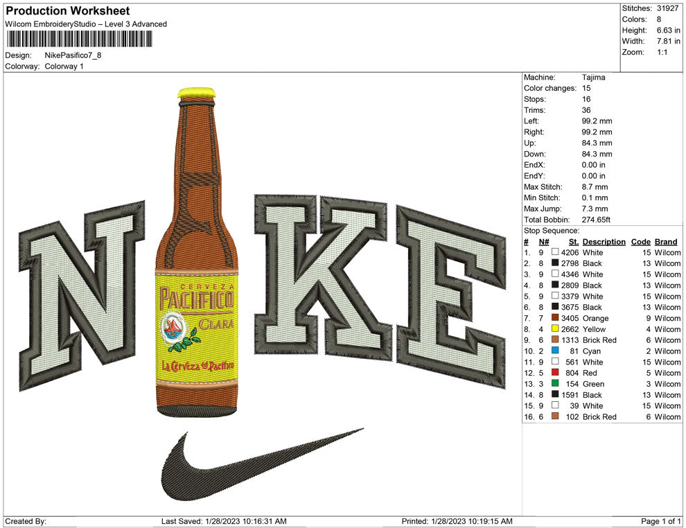 Nike Pasifico Bottle