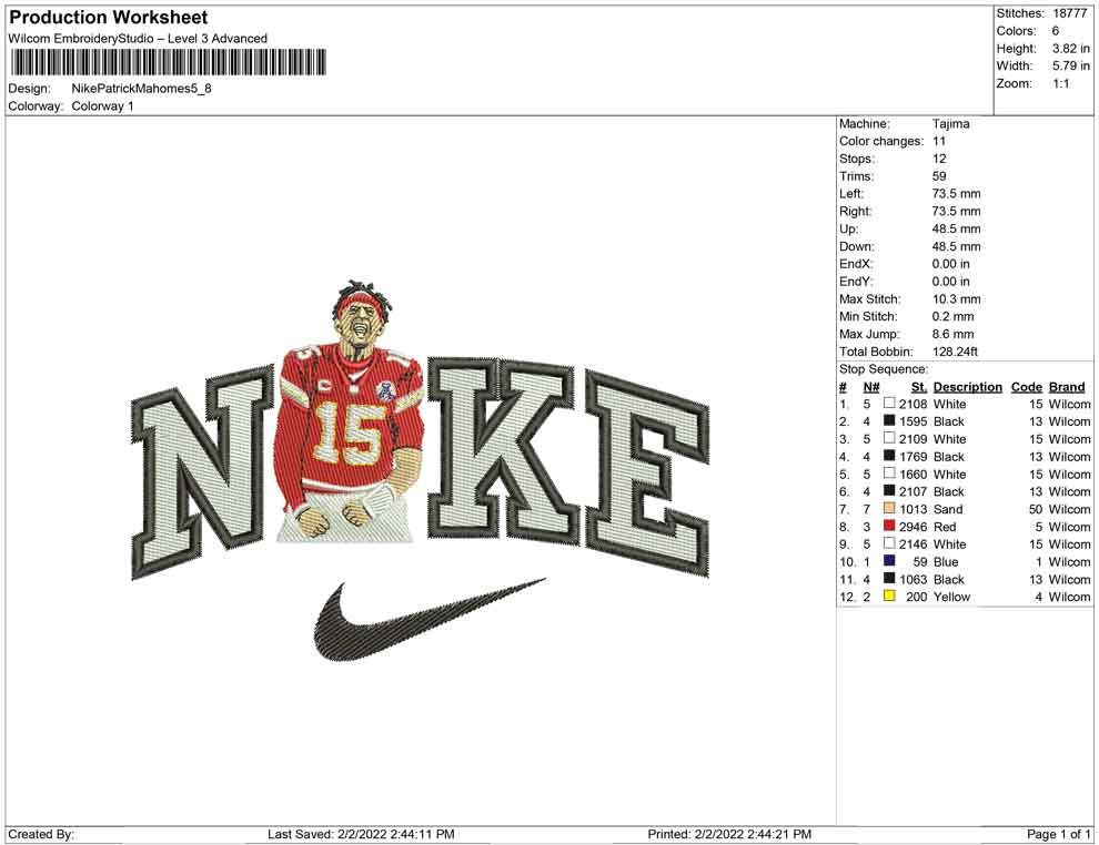 Nike Patrick Mohames