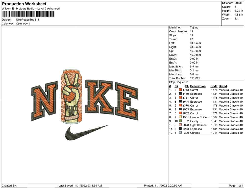 Nike Peace Tea