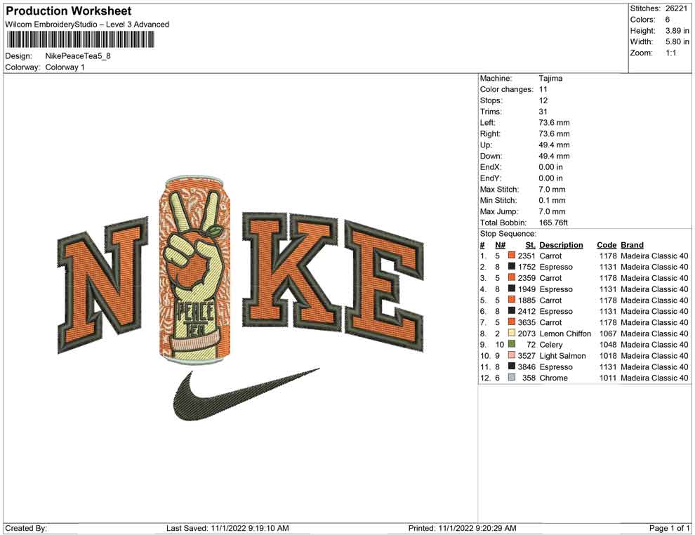 Nike Peace Tea