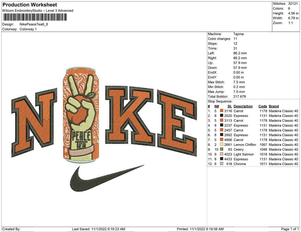 Nike Peace Tea