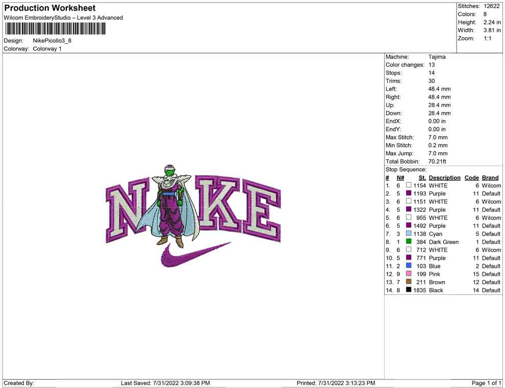 Nike Piccolo