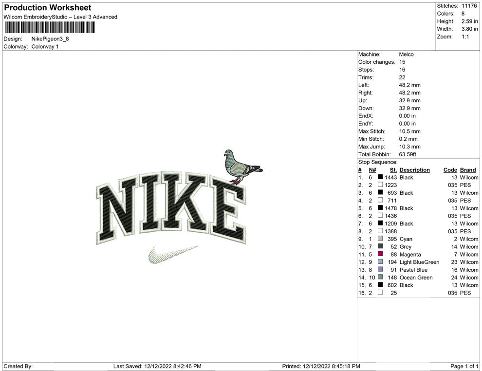 Nike Pigeon