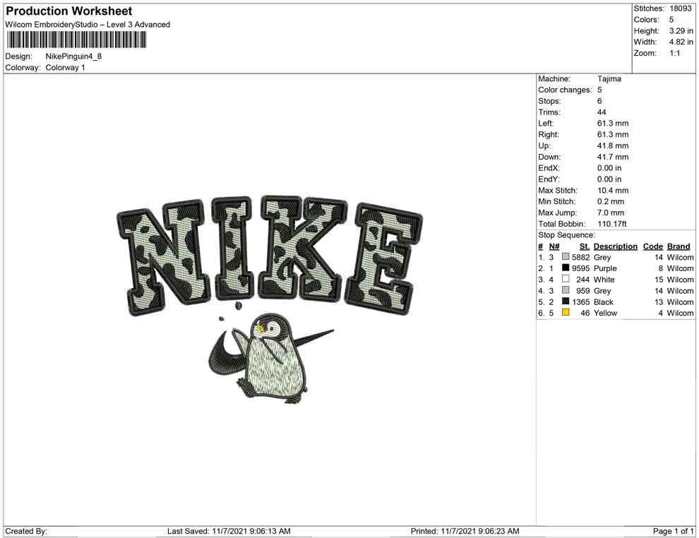 Nike Penguin