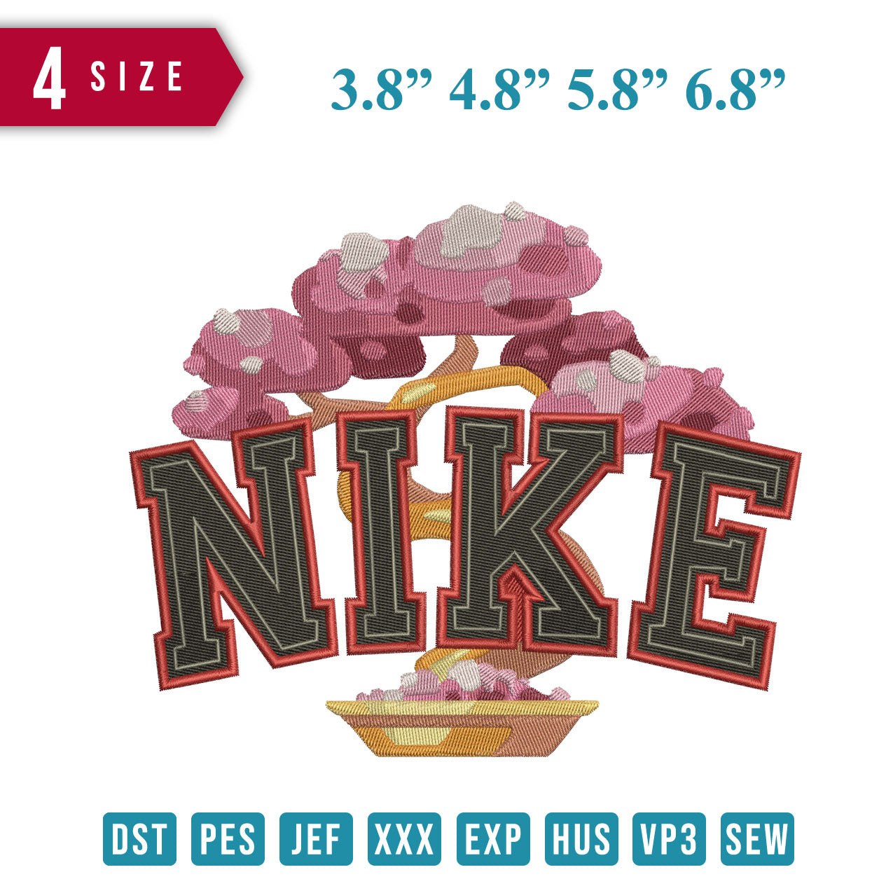 Nike pink bonsai