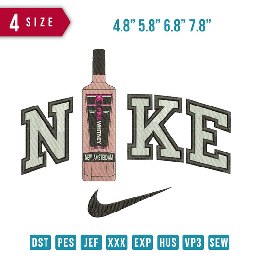 Nike Pink whiteney bottle